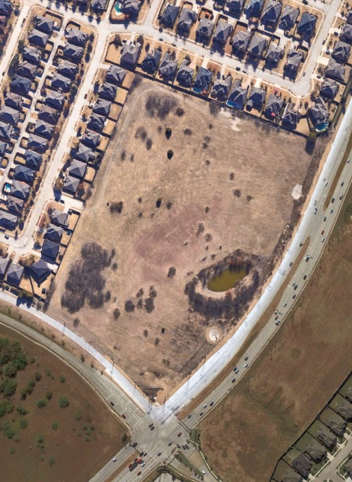 Frisco, TX land parcel