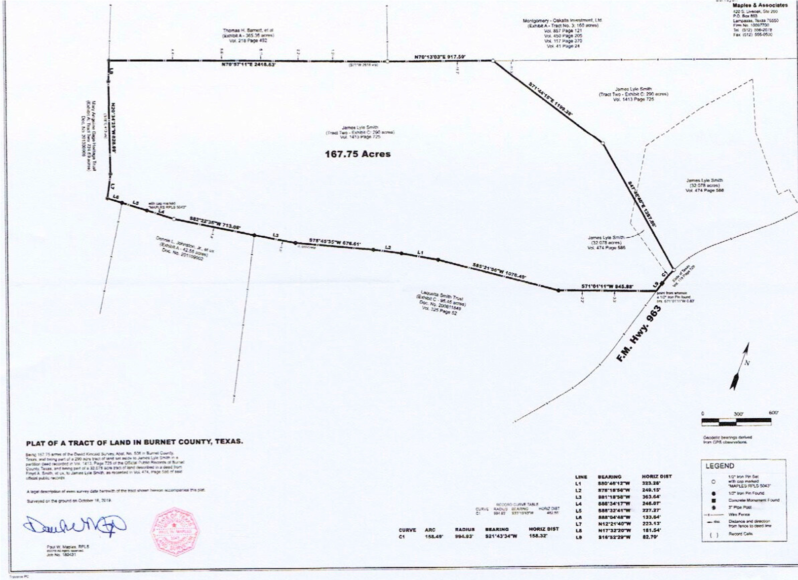 Oakalla, TX land parcel